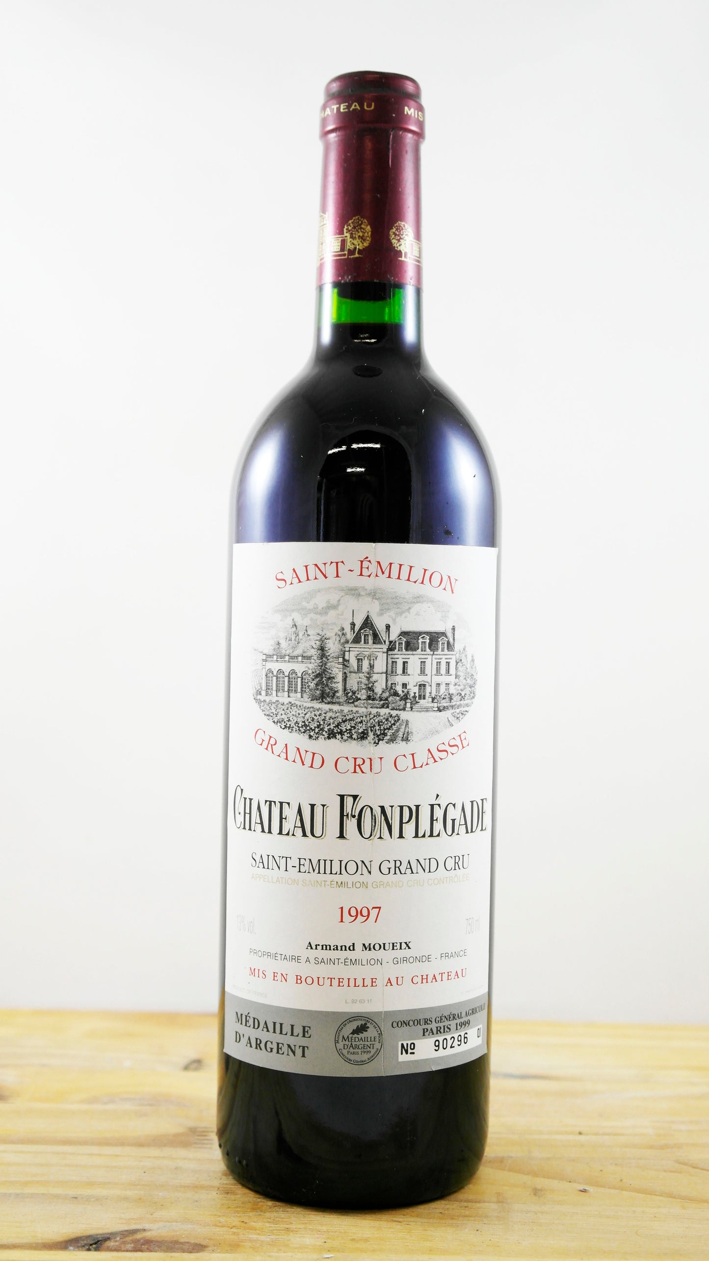 Vin Année 1997 Château Fonplégade