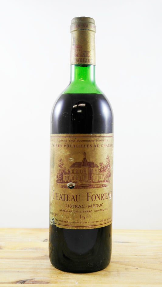 Vin Année 1975 Château Fonreaud
