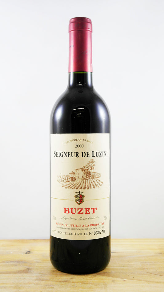 Vin Année 2000 Seigneur de Luzin