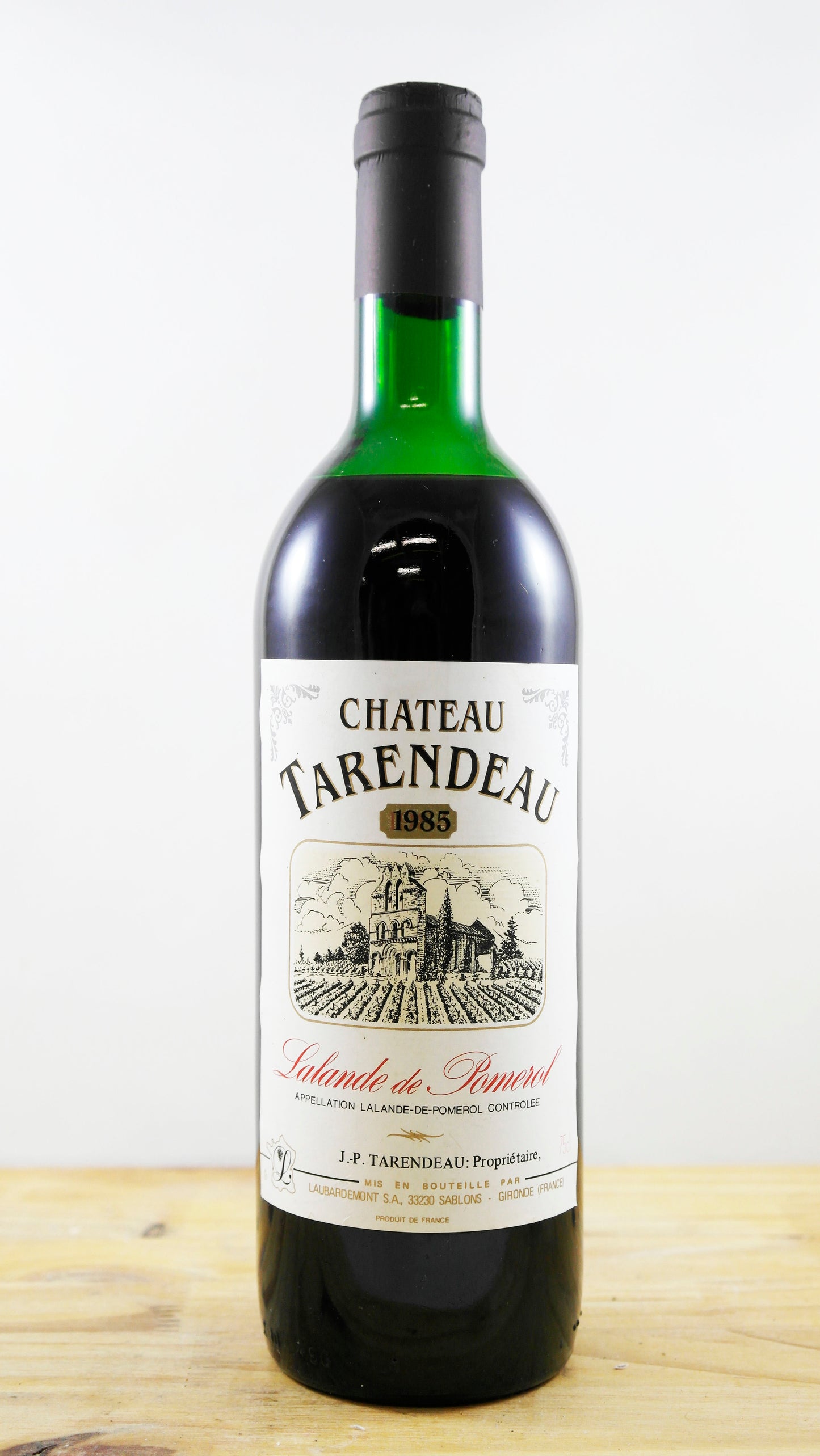 Vin Année 1985 Château Tarendeau