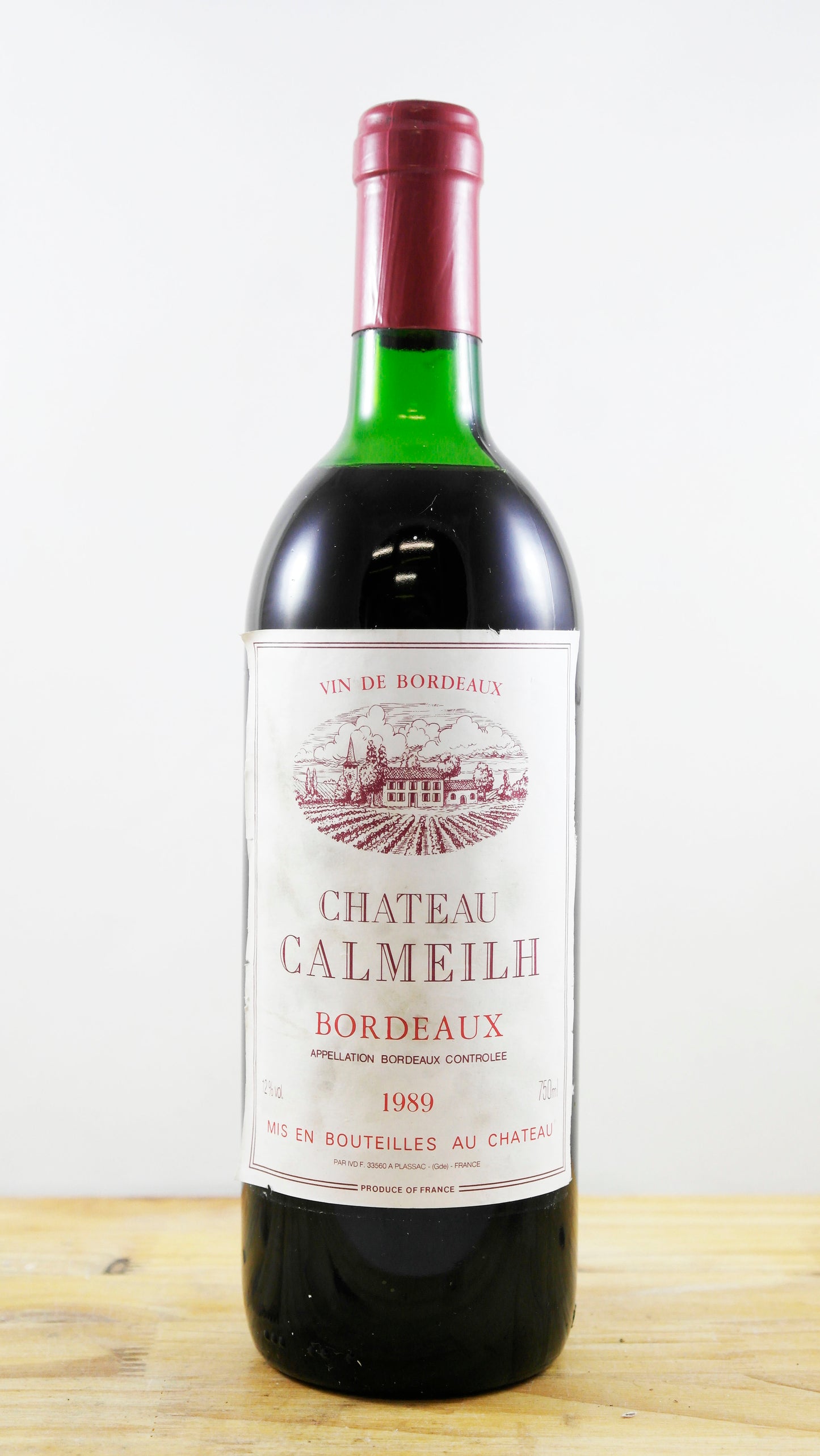Vin Année 1989 Château Calmeilh