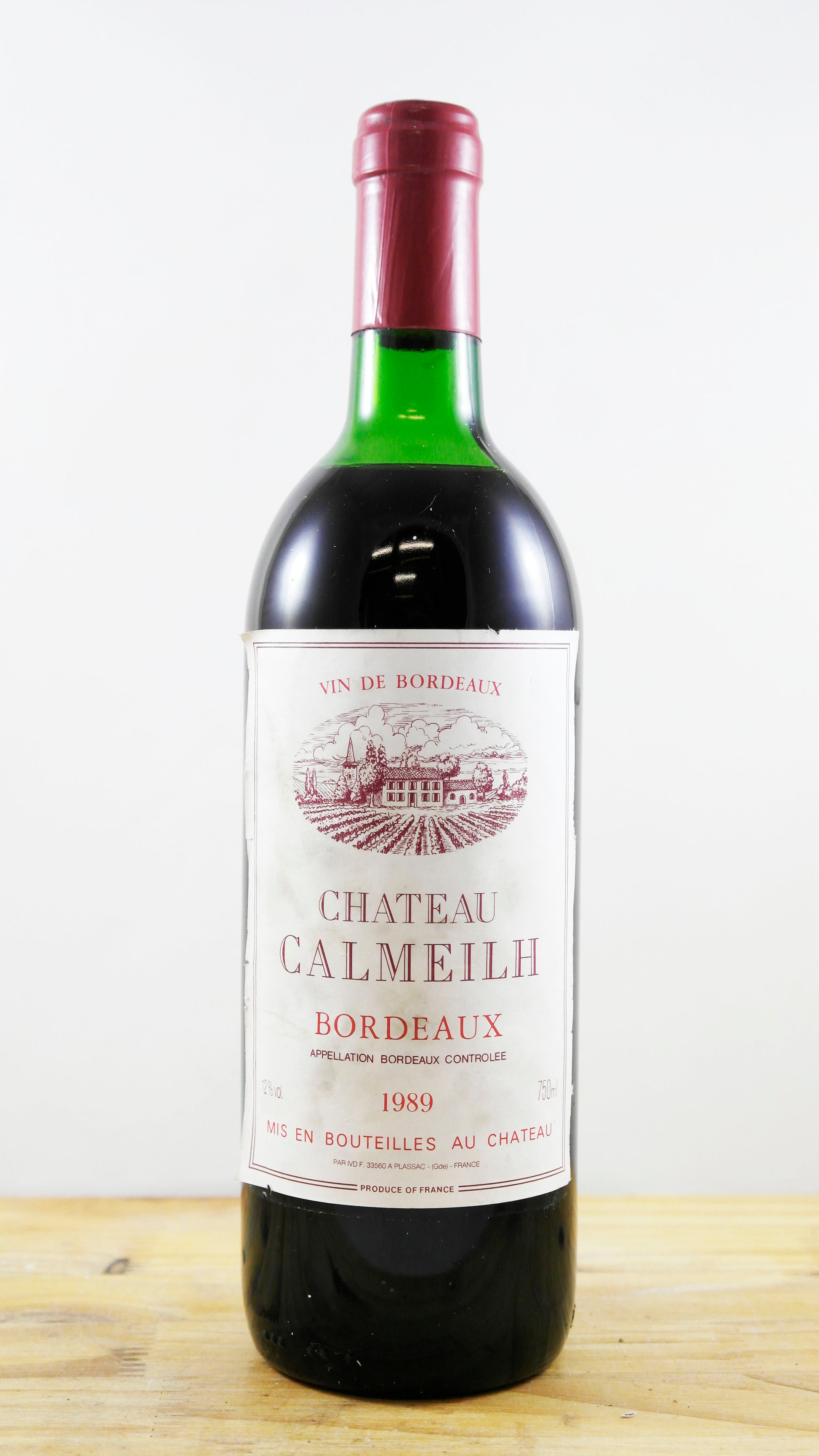 Vin Année 1989 Château Calmeilh