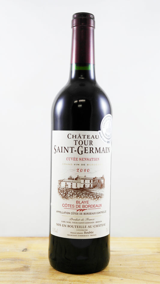 Vin Année 2010 Château Tour Saint-Germain