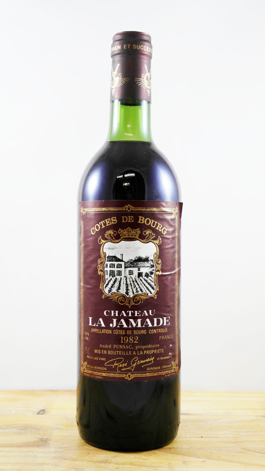 Vin Année 1982 Château La Jamade André Pussac