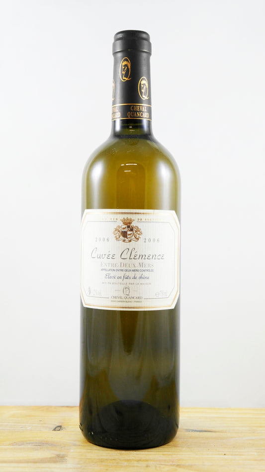 Vin Année 2006 Cuvée Clémence Cheval Quancard