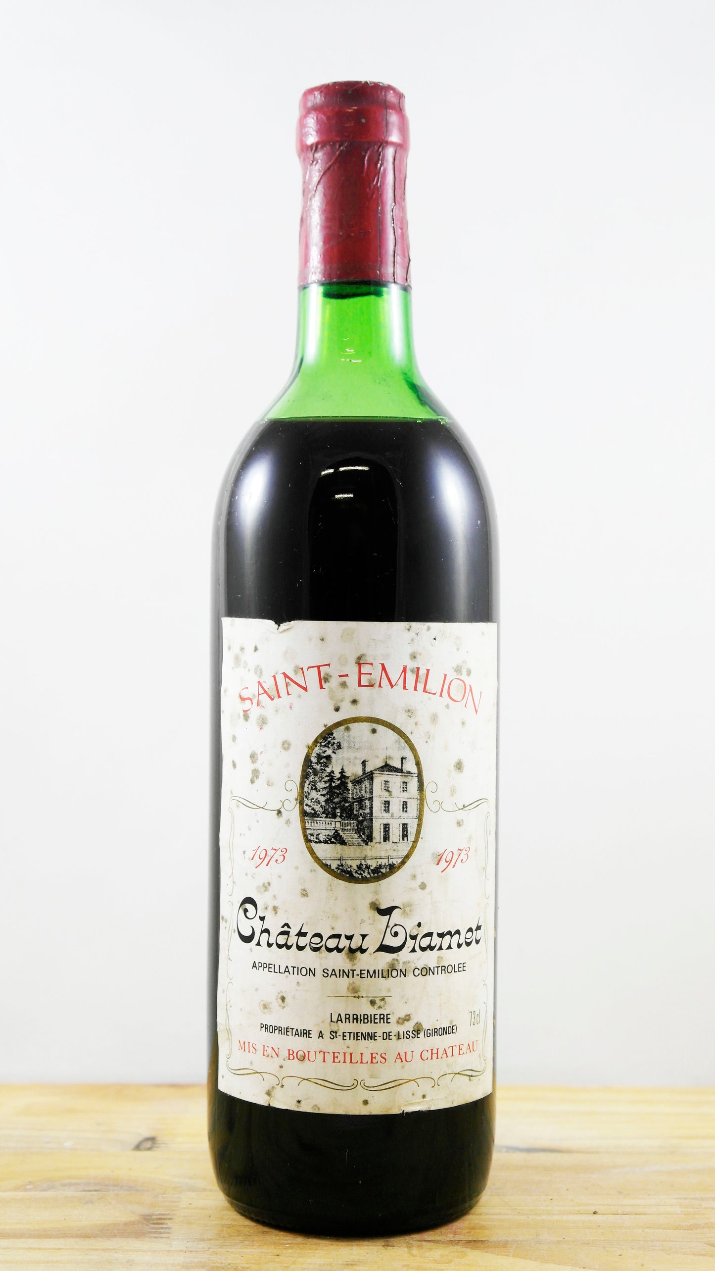Vin Année 1973 Château Liamet Larribière