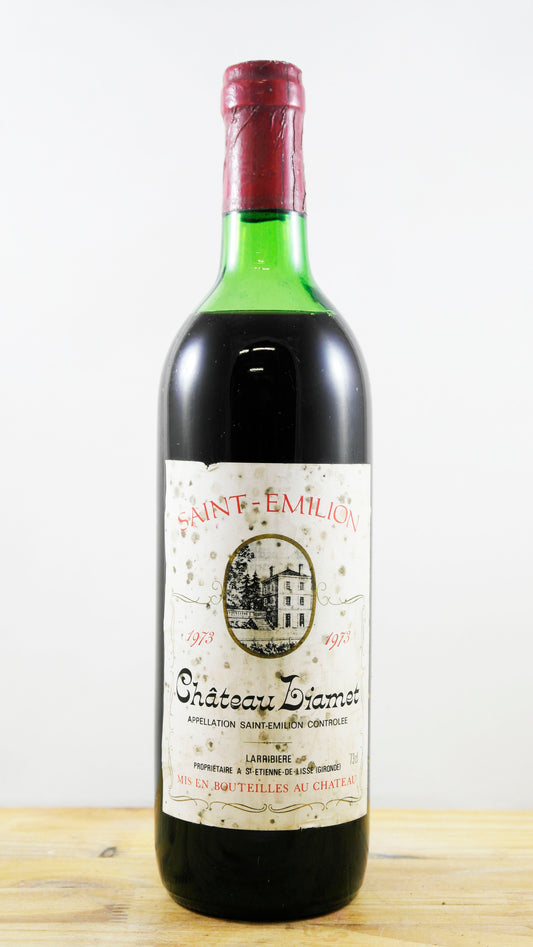 Vin Année 1973 Château Liamet Larribière