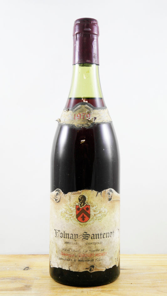 Vin Année 1979 Volnay-Santenot Chouet-Morey