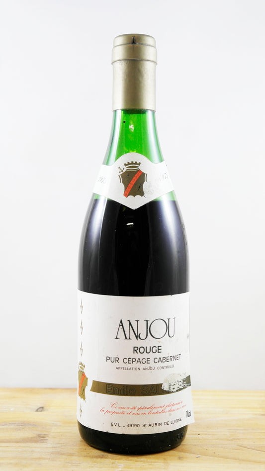 Vin Année 1975 Anjou Rouge Pur Cépage Cabernet
