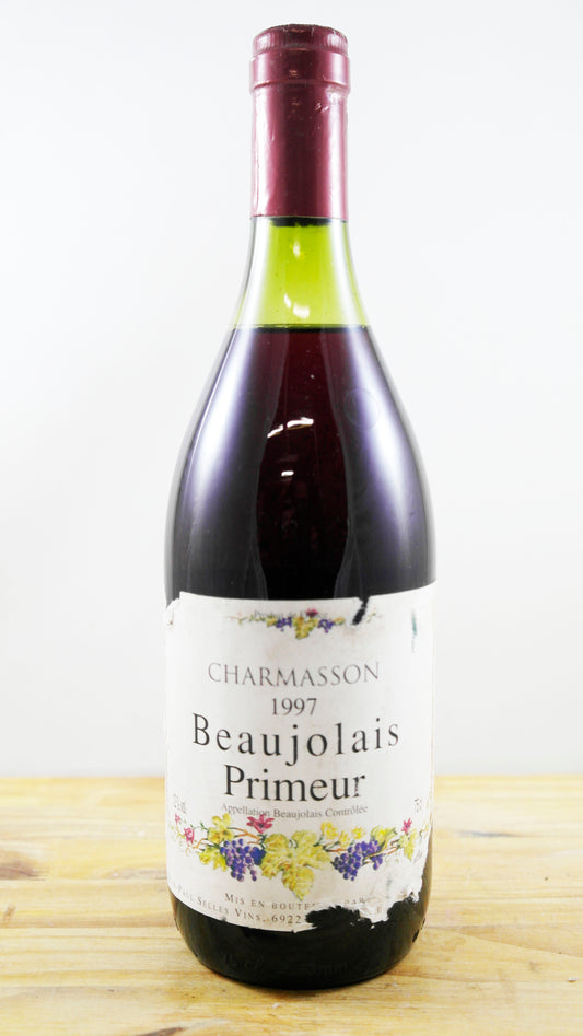 Vin Année 1997 Charmasson Beaujolais Primeur