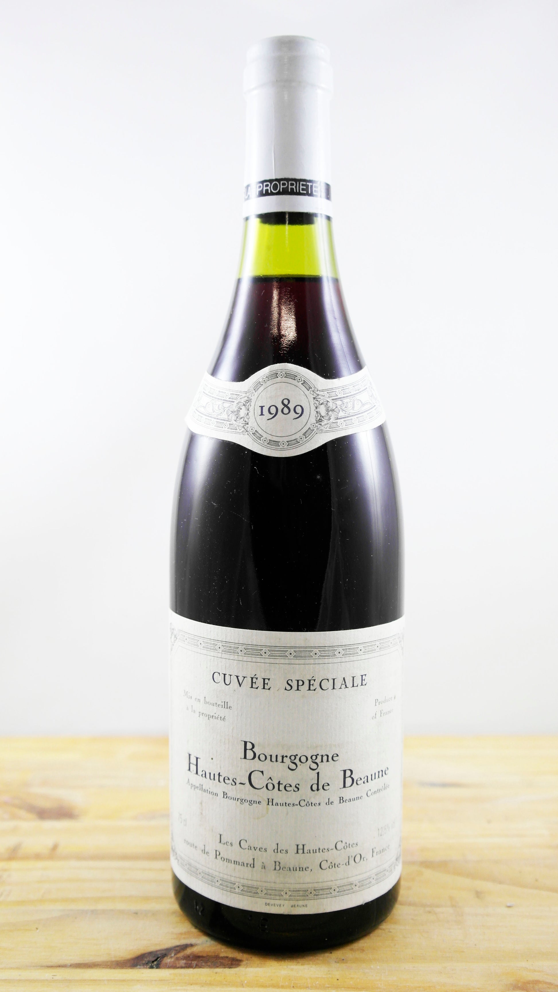 Vin Année 1989 Cuvée Spéciale Les Caves des Hautes-Côtes