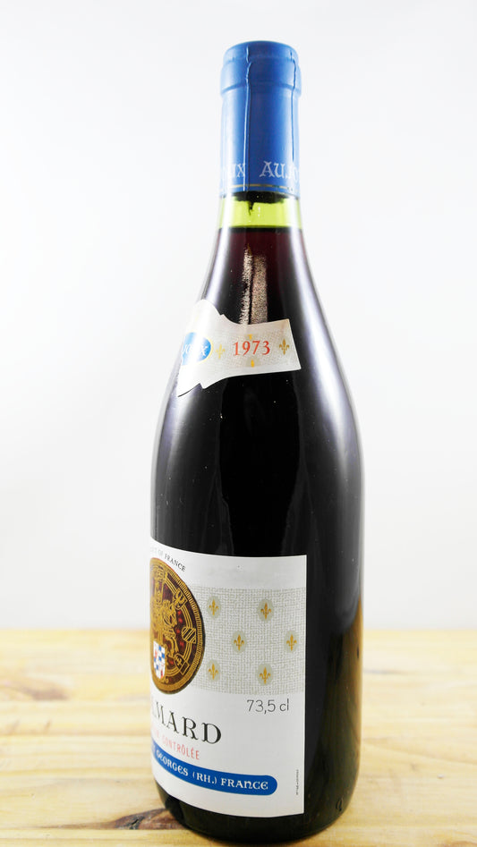 Vin Année 1973 Pommard Aujoux et Cie Saint Georges