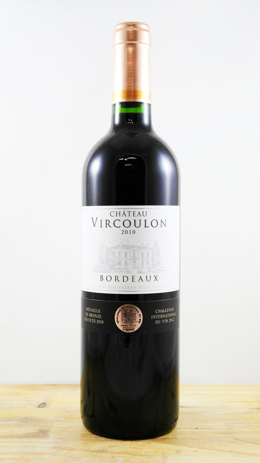 Vin Année 2010 Château Vircoulon
