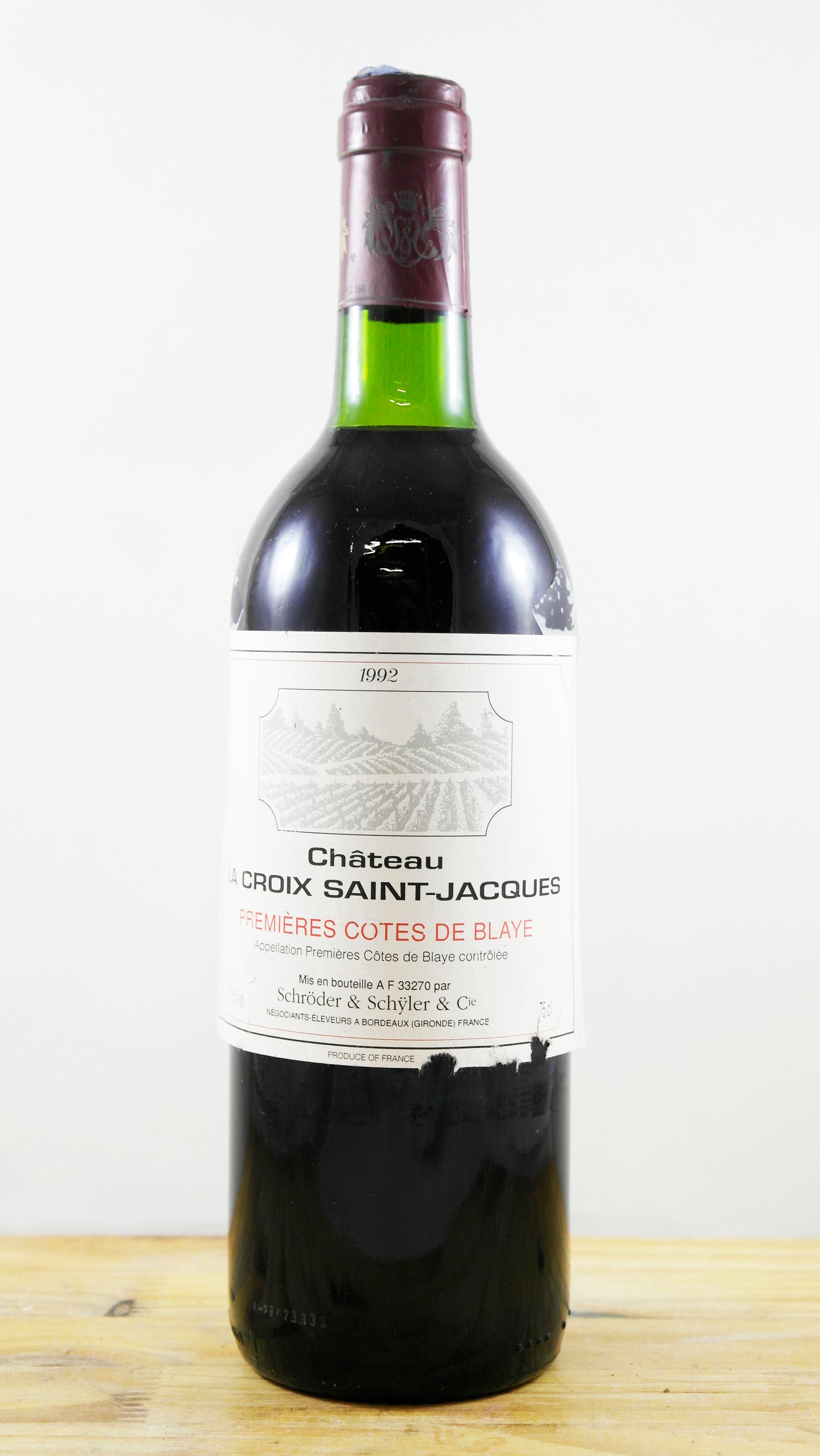 Vin Année 1992 Château La Croix Saint-Jacques