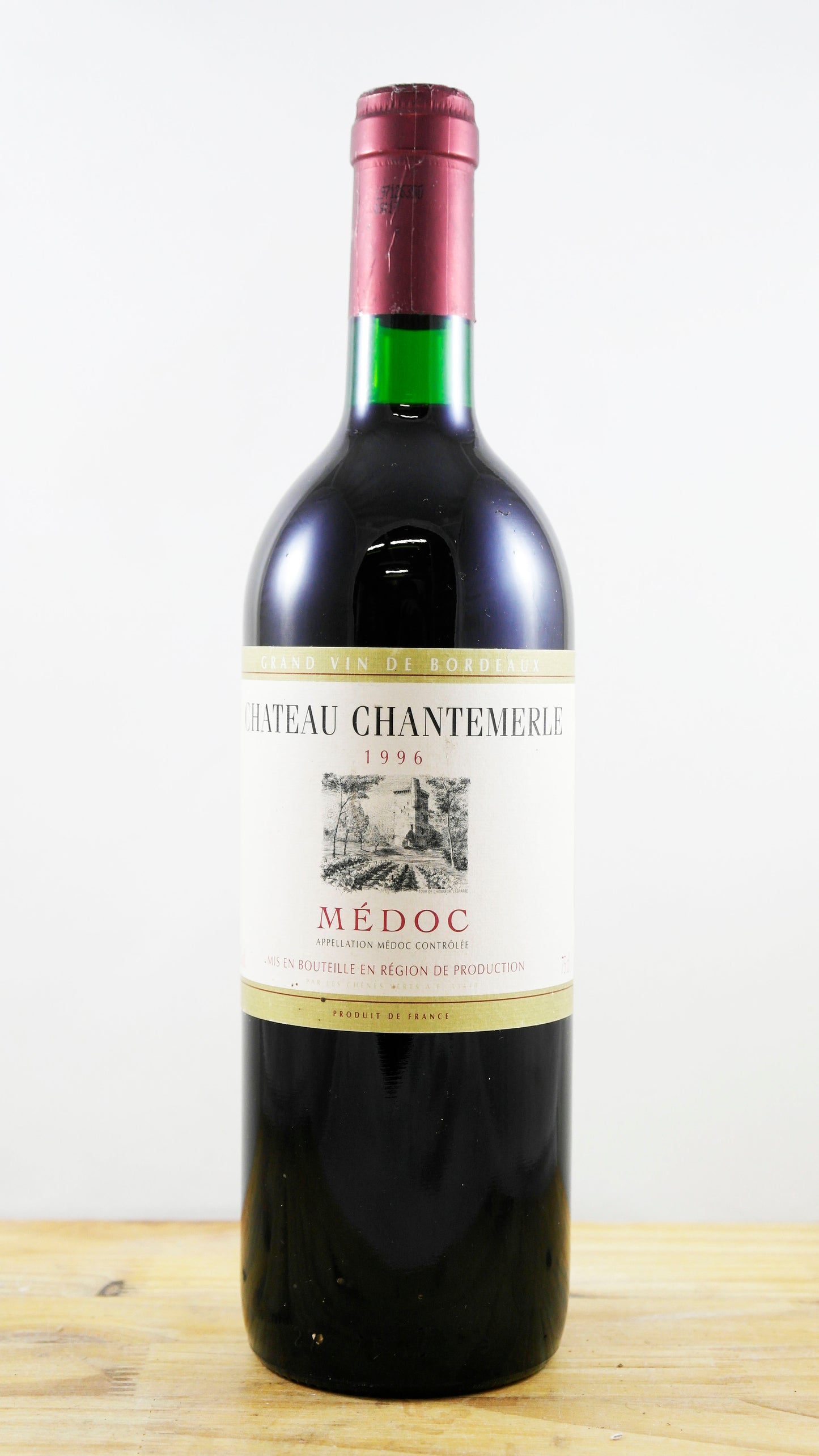 Vin Année 1996 Château Chantemerle