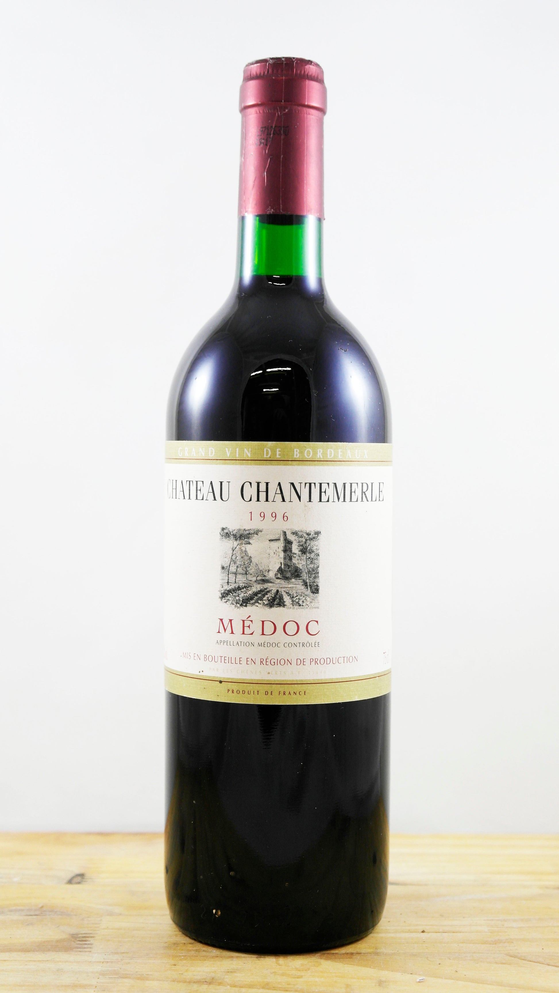 Vin Année 1996 Château Chantemerle