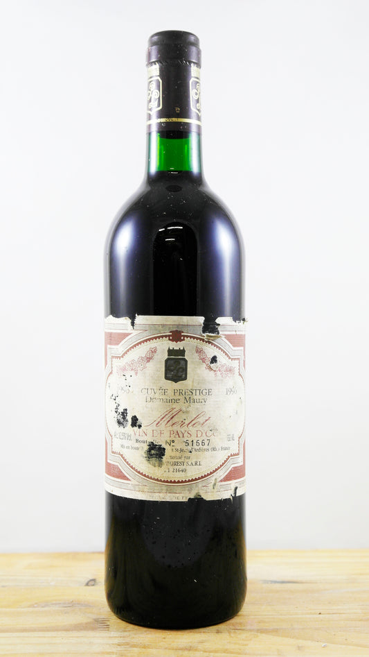Vin Année 1996 Cuvée Prestige Domaine Maury