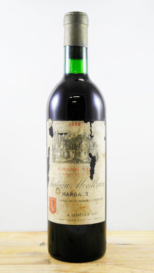 Vin Année 1972 Château Montbrun