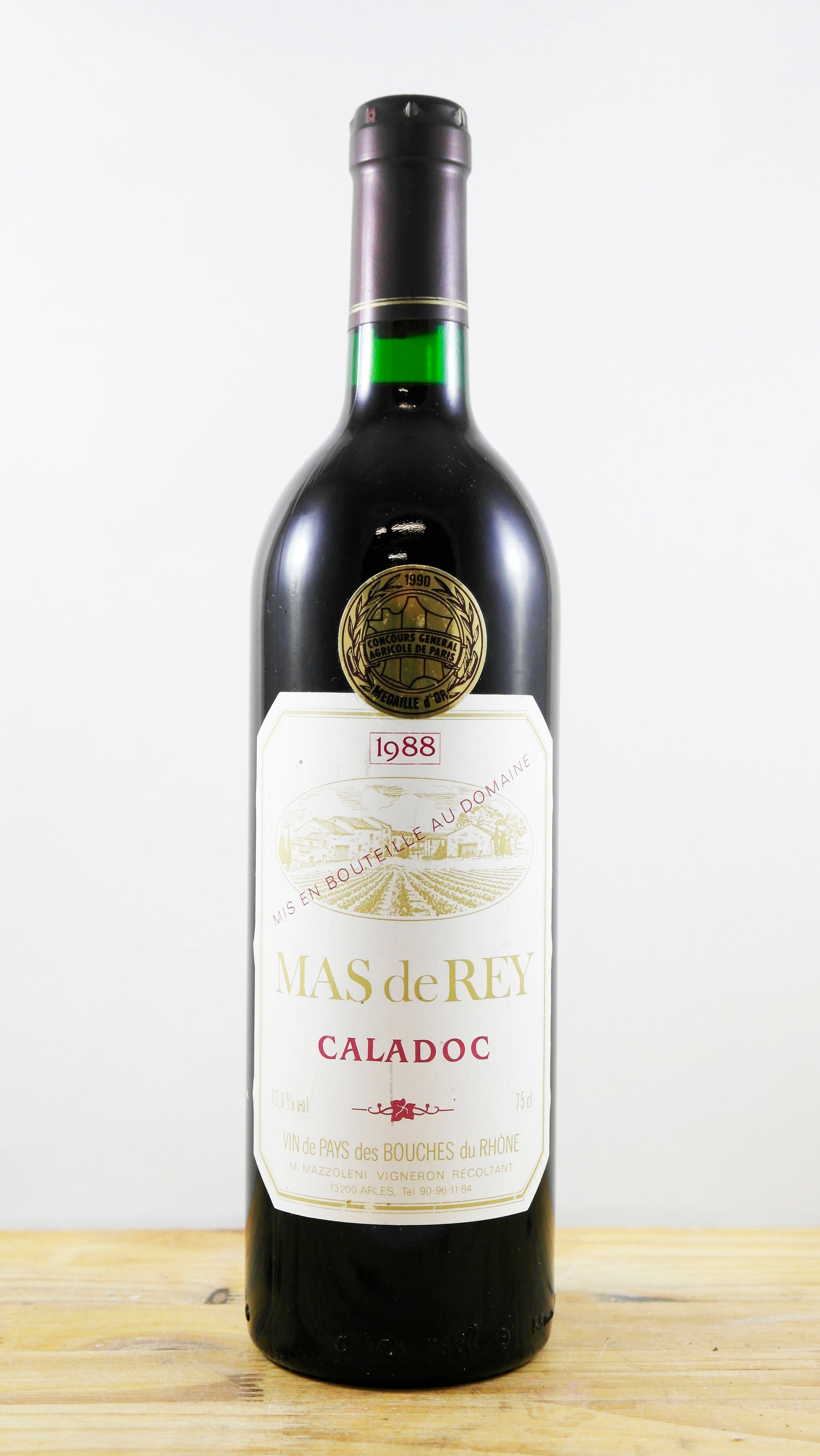 Vin Année 1988 Mas de Rey Caladoc