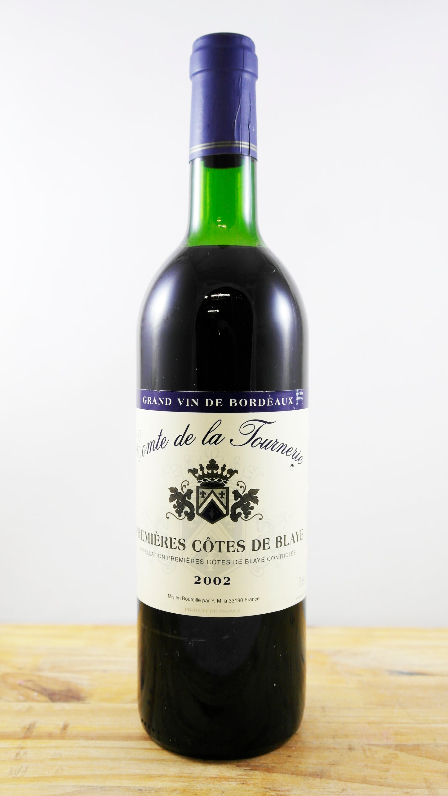 Vin Année 2002 Comte de la Tournerie