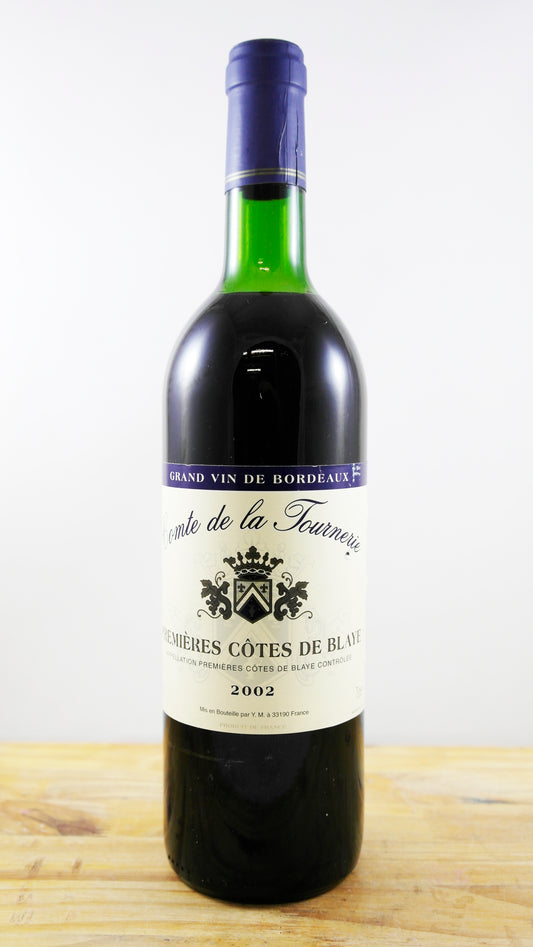 Vin Année 2002 Comte de la Tournerie