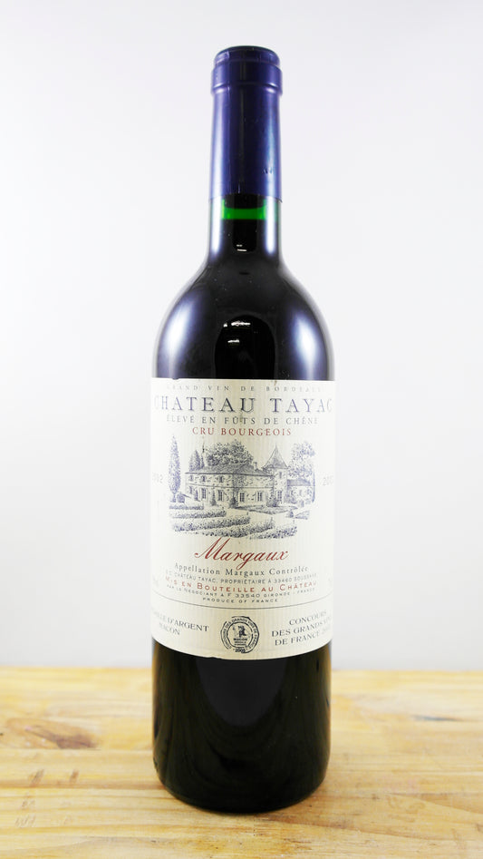 Vin Année 2002 Château Tayac