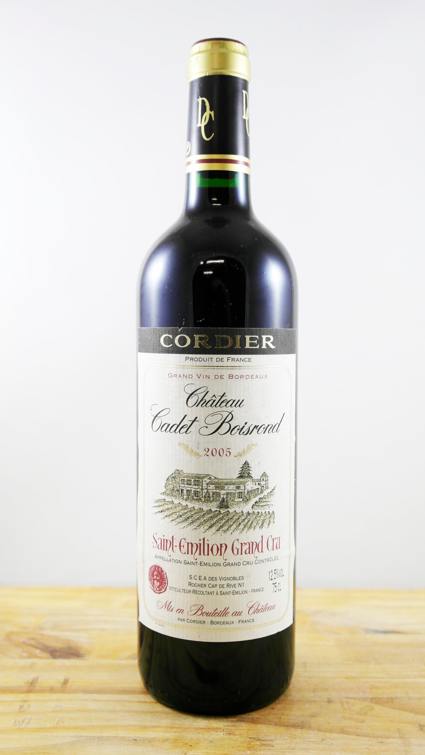 Vin Année 2005 Château Cadet Boisrond
