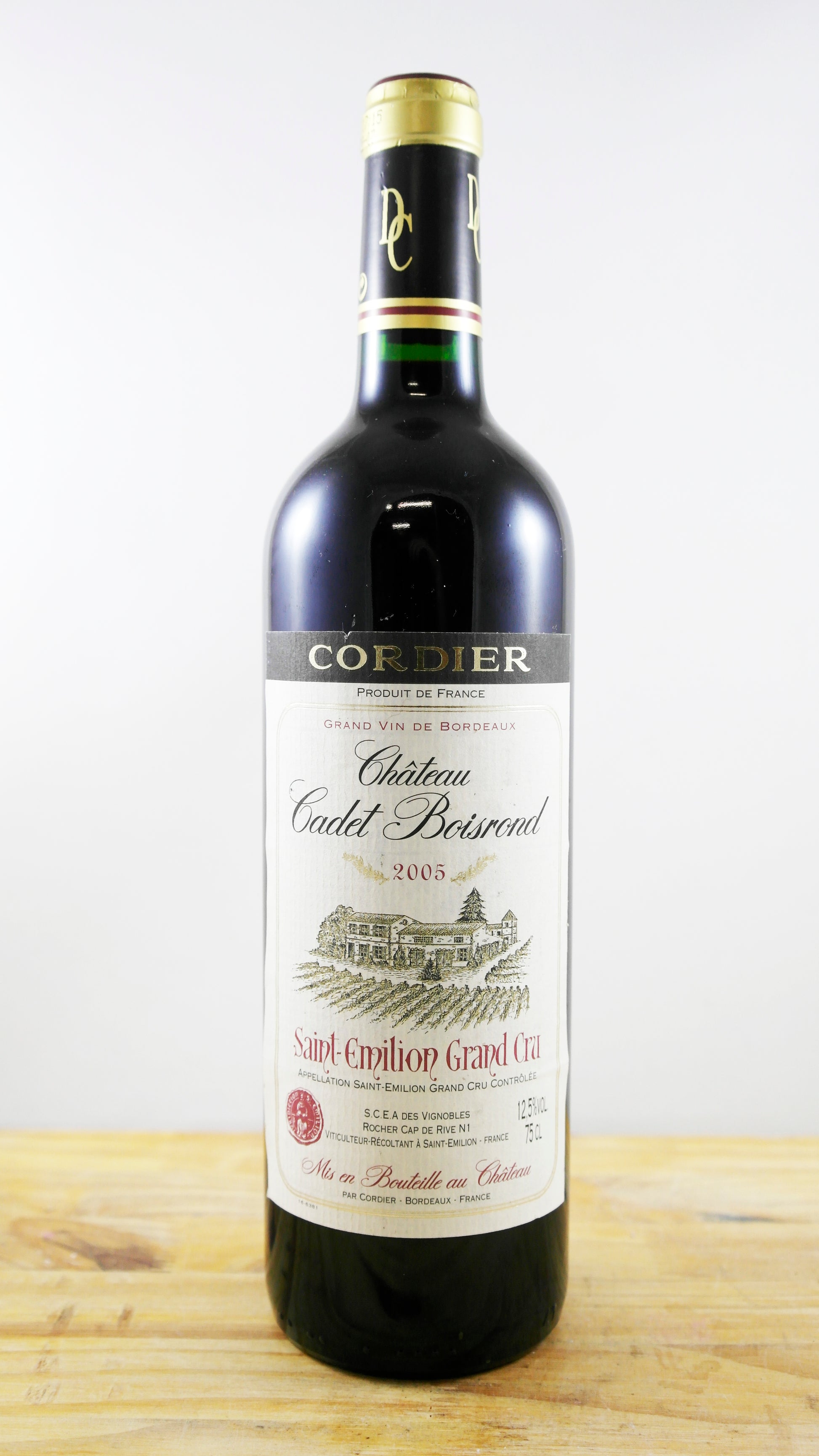 Vin Année 2005 Château Cadet Boisrond