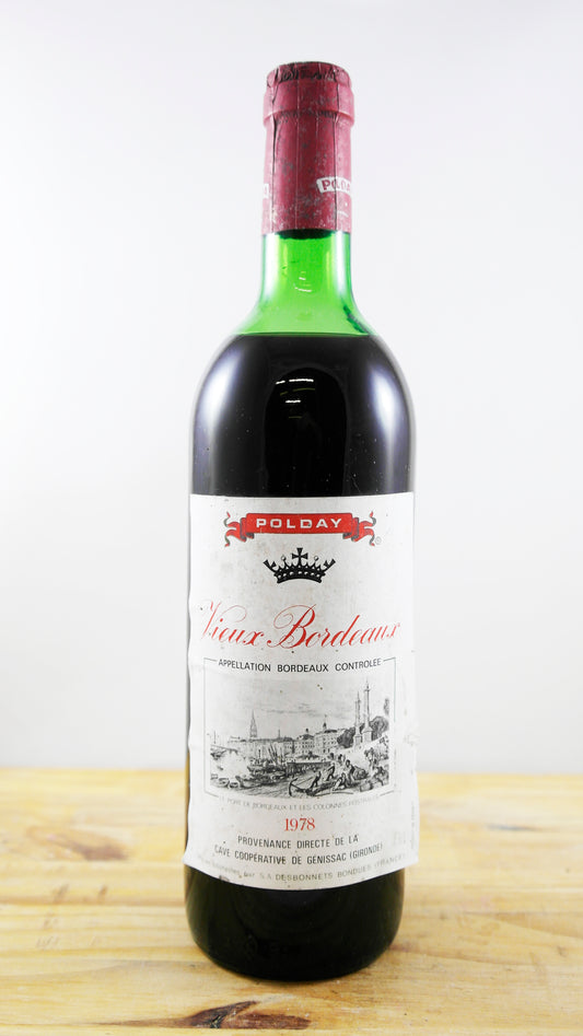 Vin Année 1978 Polday Vieux Bordeaux