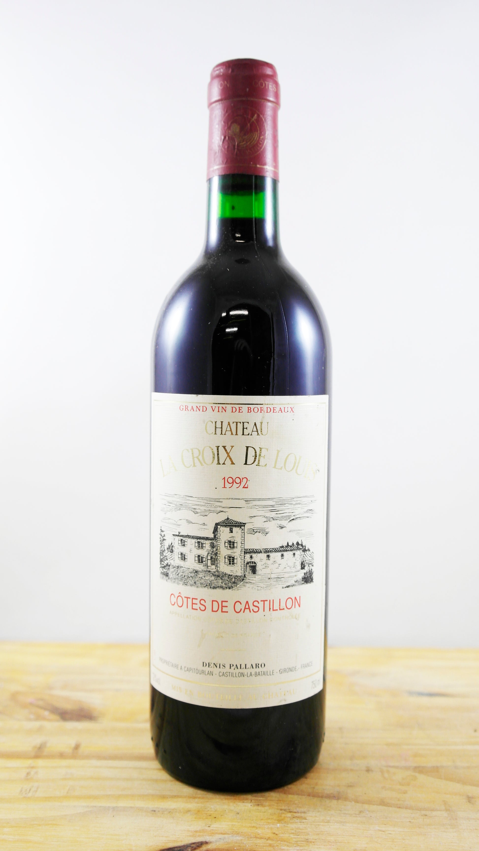 Vin Année 1992 Château La Croix de Louis