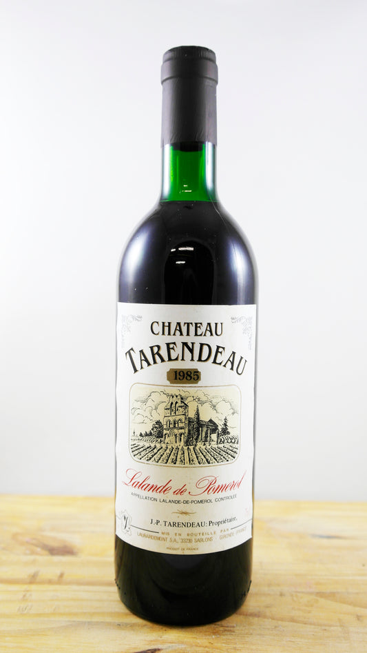 Vin Année 1985 Château Tarendeau