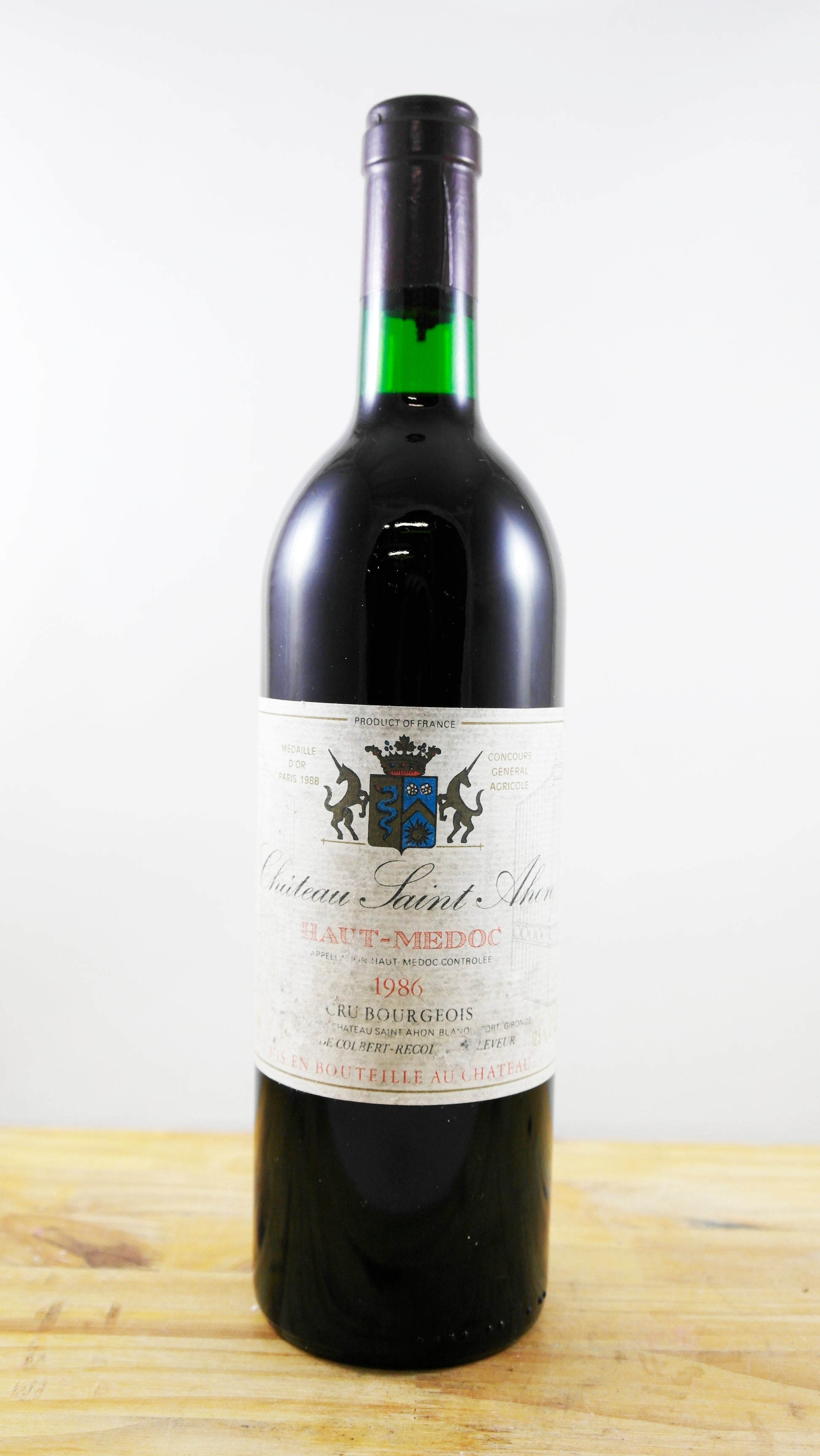 Vin Année 1986 Château Saint Ahon