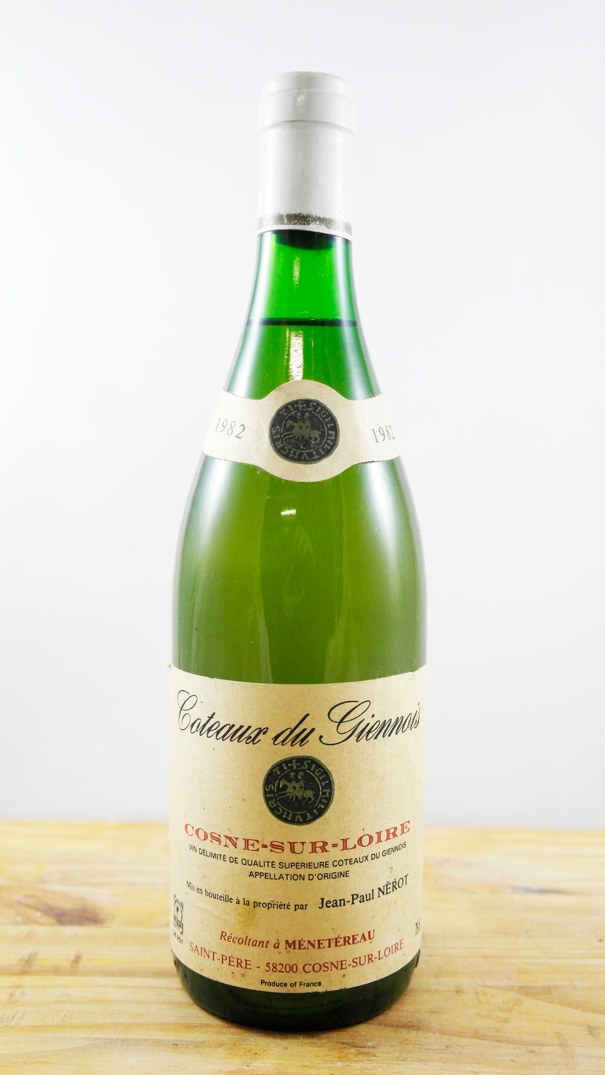 Vin Année 1982 Coteaux du Giennois Nérot
