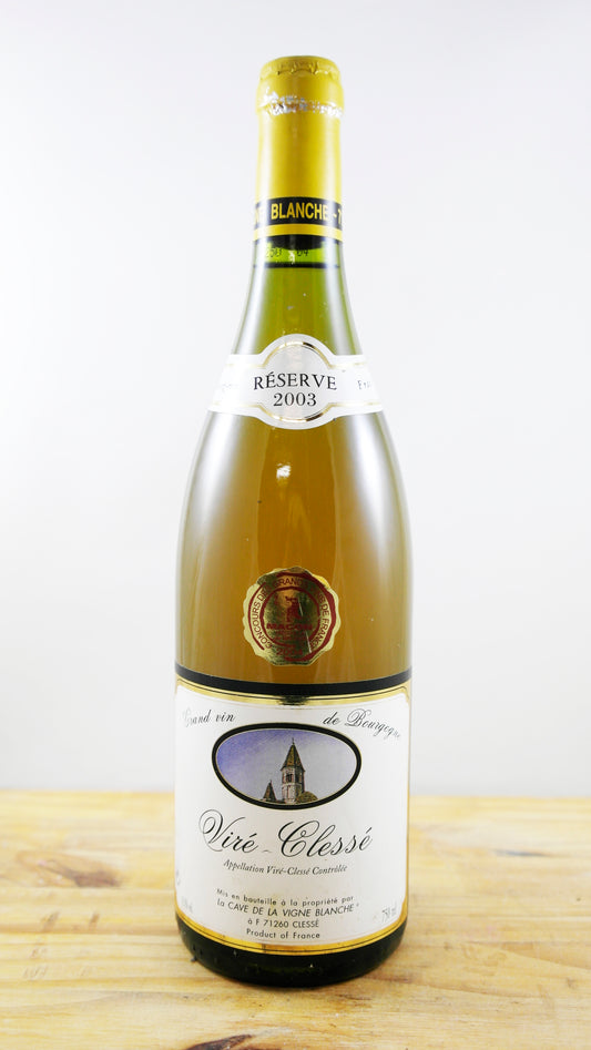 Vin Année 2003 Viré Clessé