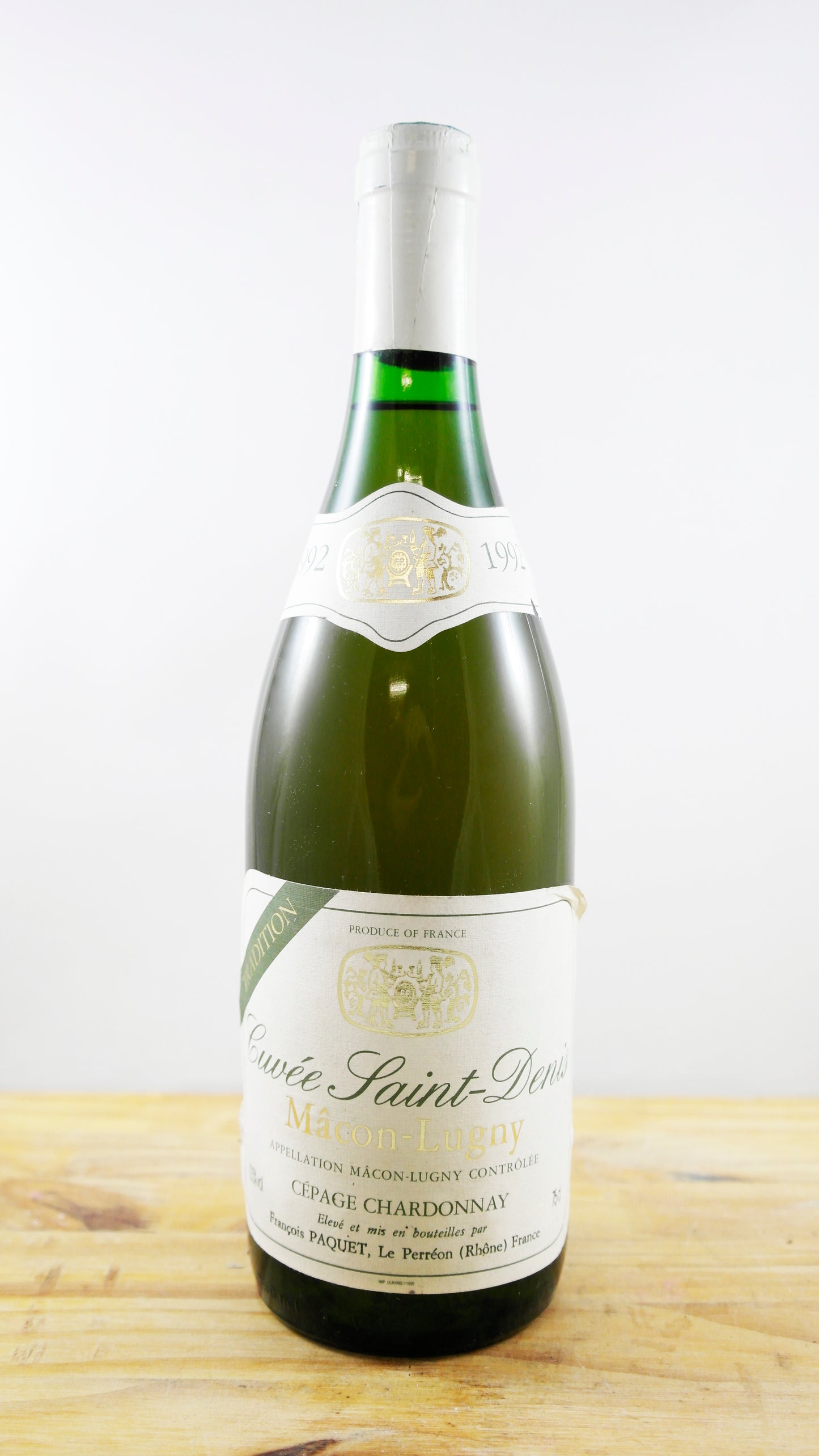 Vin Année 1992 Cuvée Saint-Denis