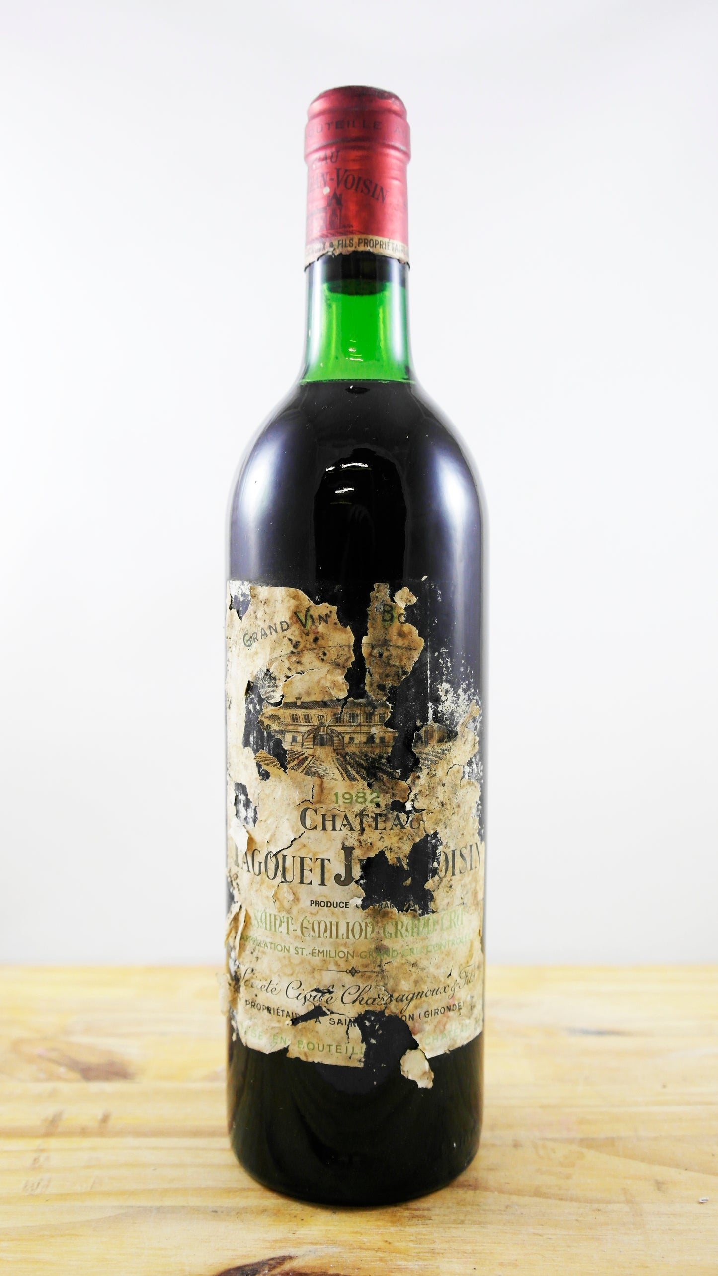 Vin Année 1982 Château Lagquet Jean Voisin