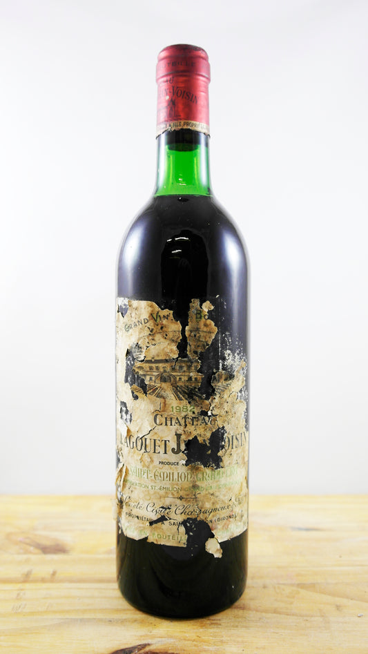 Vin Année 1982 Château Lagquet Jean Voisin