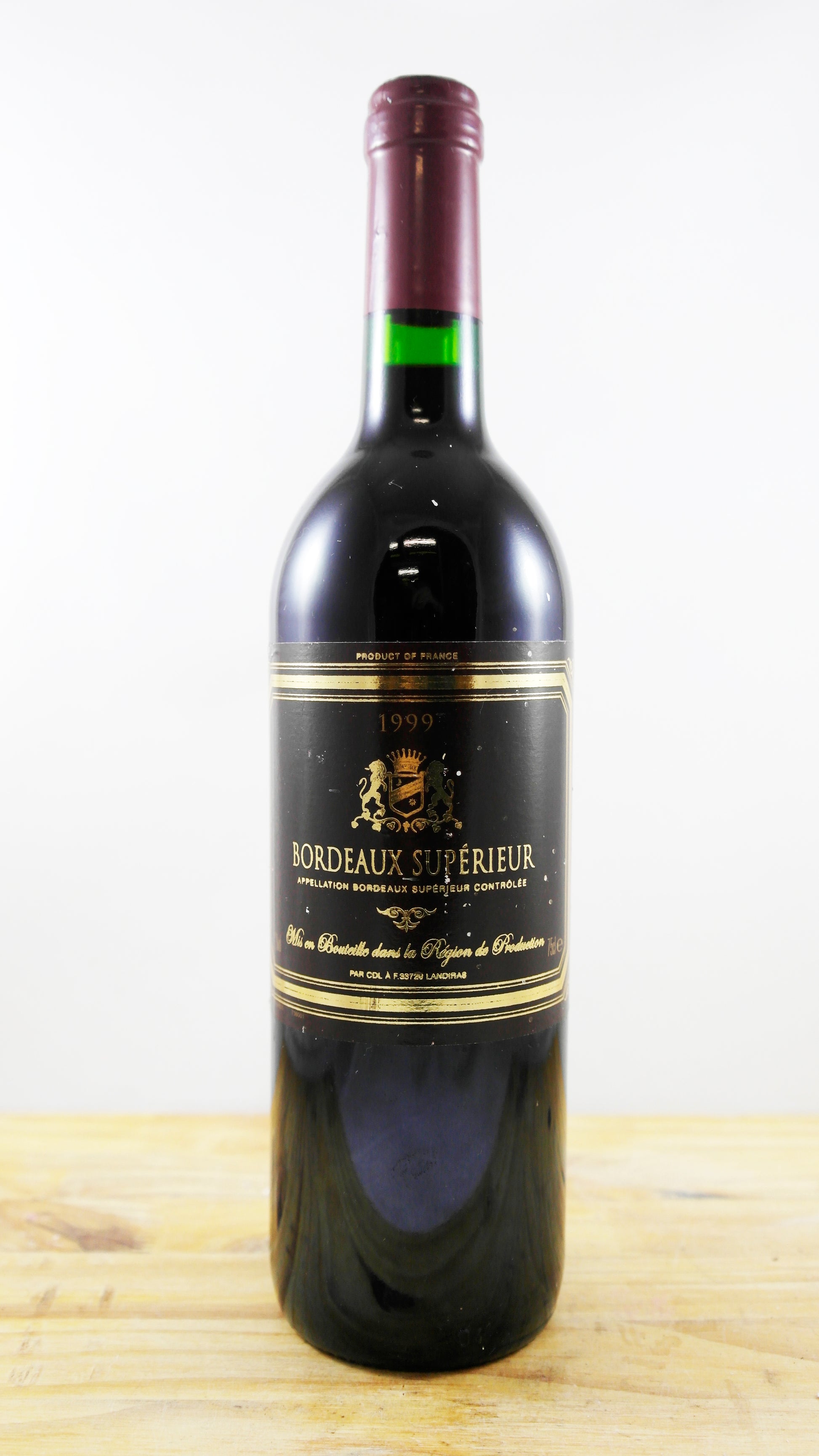 Vin Année 1999 Bordeaux Supérieur