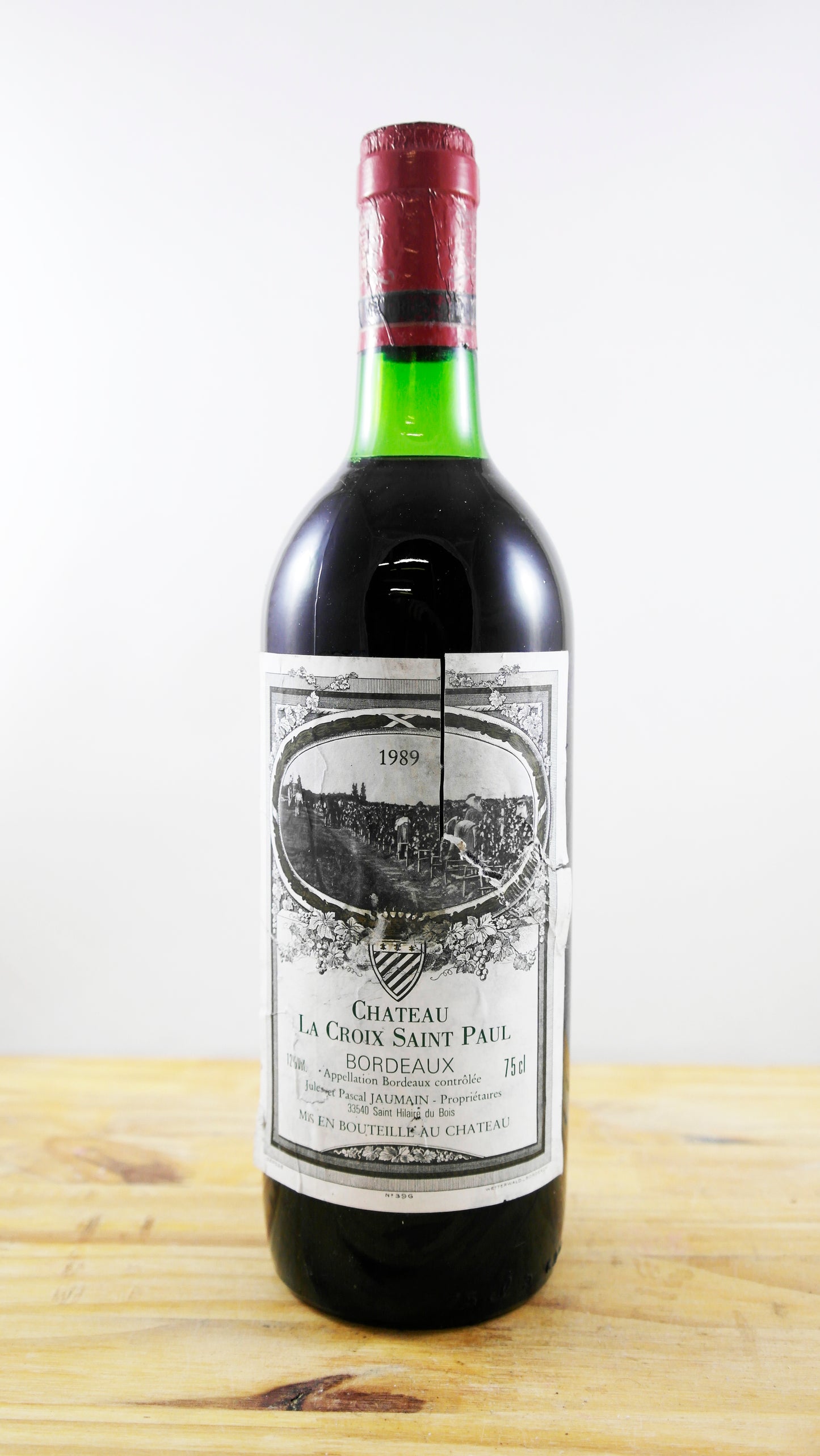 Vin Année 1989 Château La Croix Saint Paul