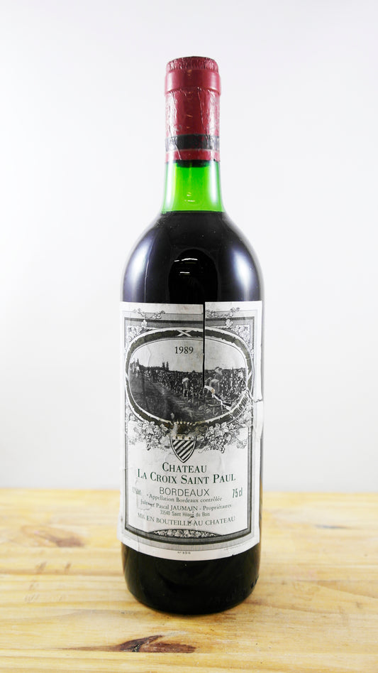 Vin Année 1989 Château La Croix Saint Paul