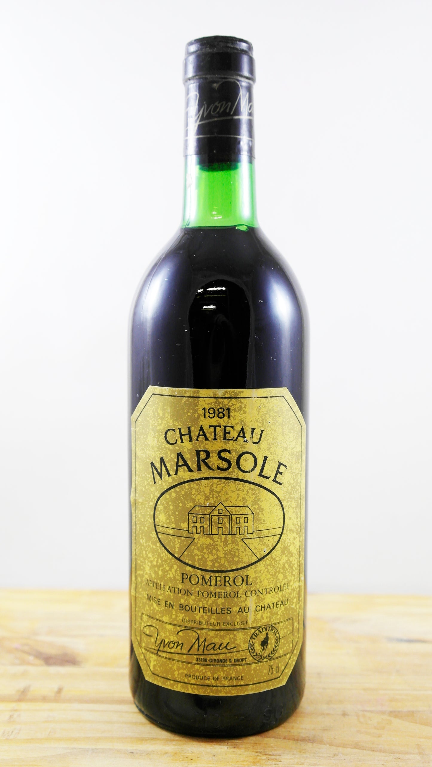 Vin Année 1981 Château Marsole
