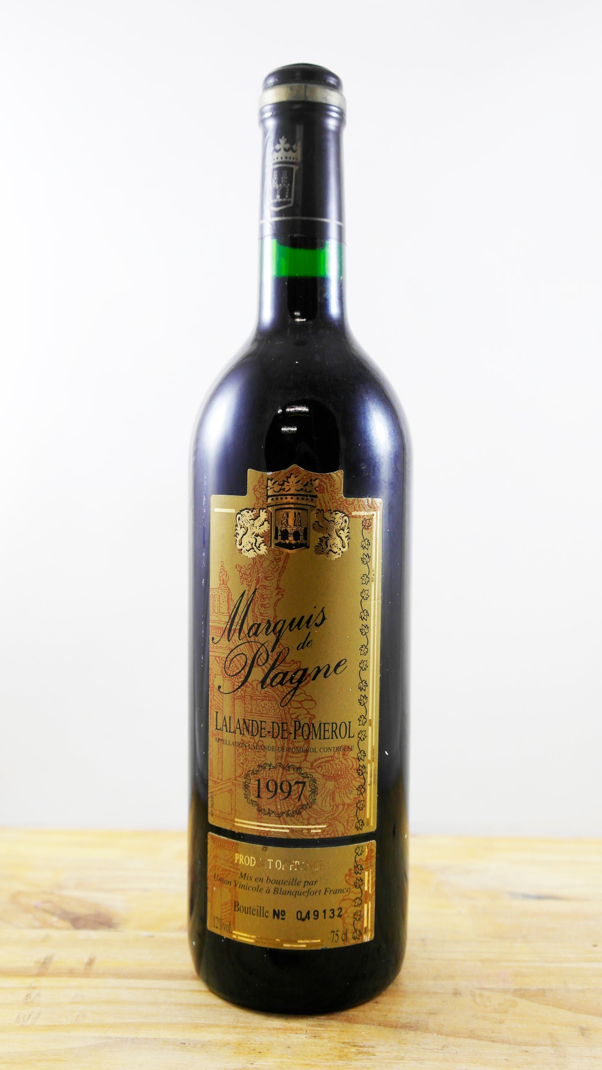 Vin Année 1997 Marquis de Plagne