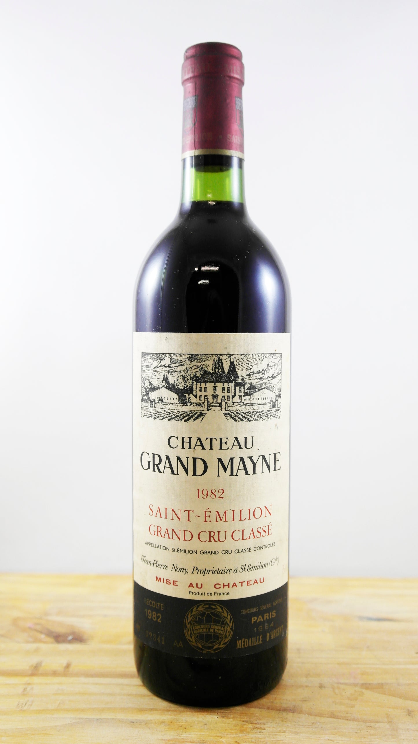 Vin Année 1982 Château Grand Mayne