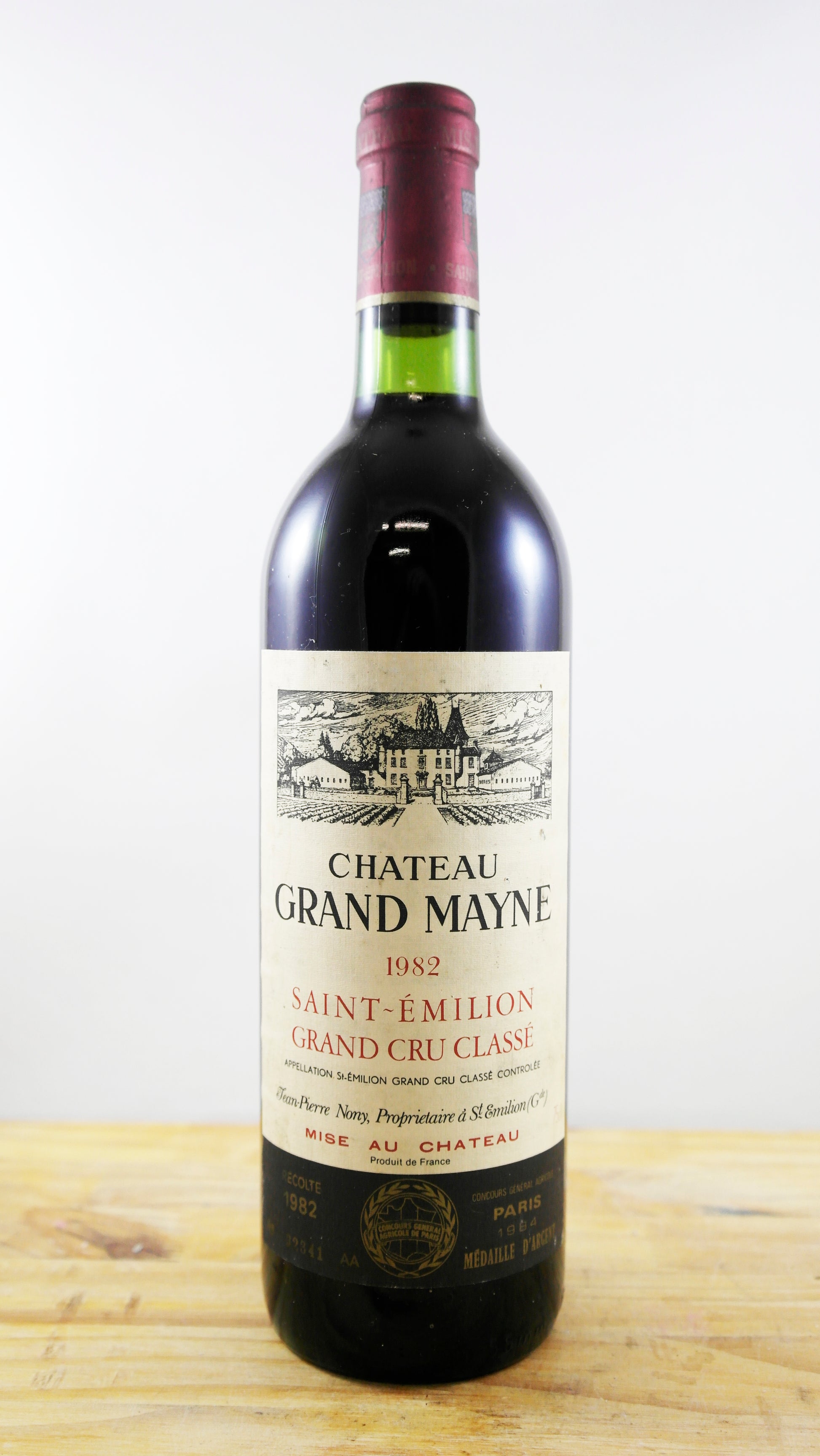 Vin Année 1982 Château Grand Mayne