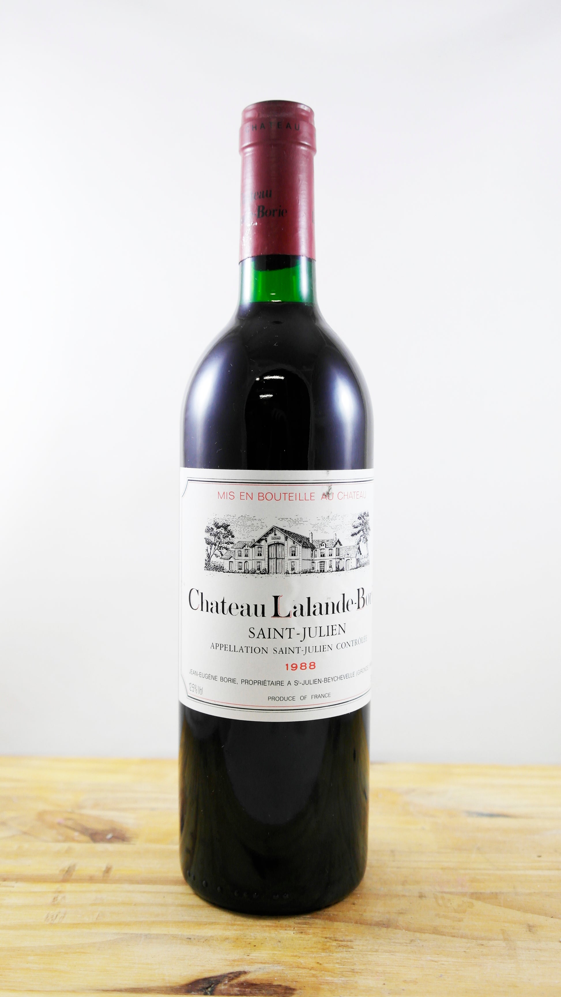 Vin Année 1988 Château Lalande Borie