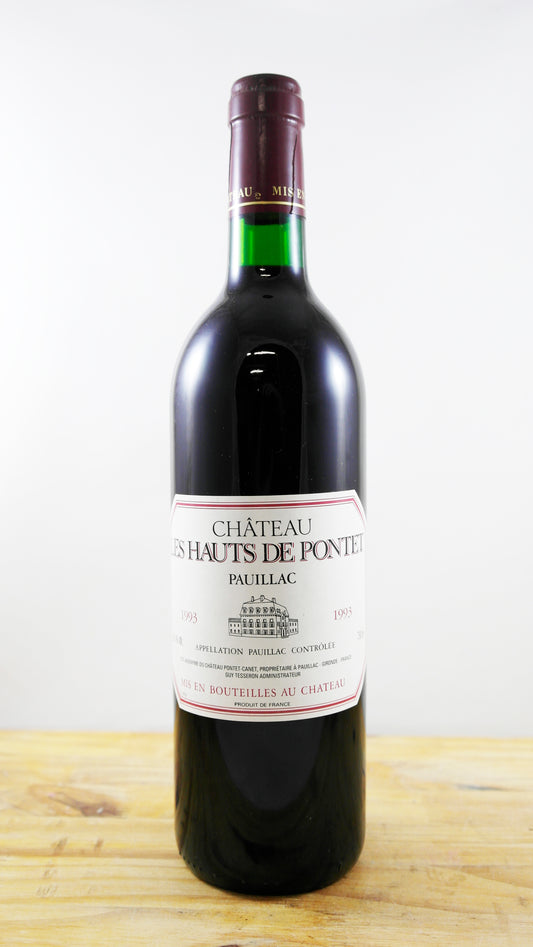 Vin Année 1993 Château Les Hauts de Pontet
