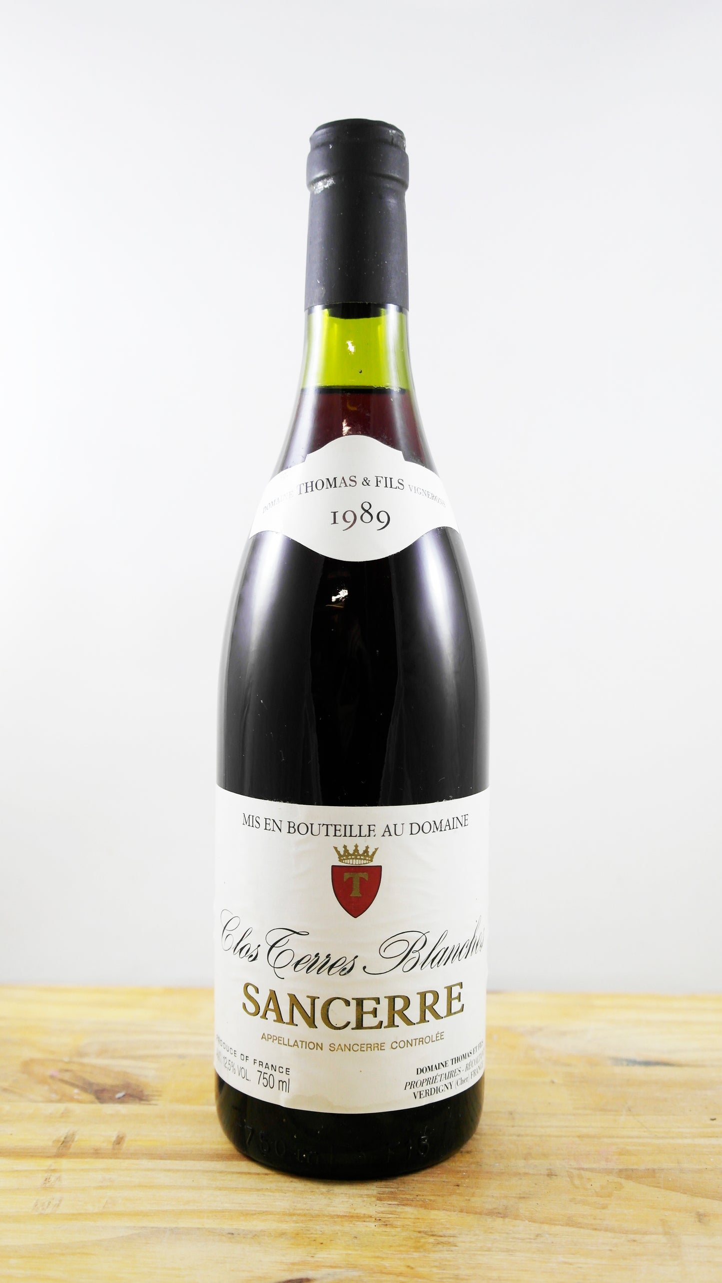 Vin Année 1989 Les Terres Blanches