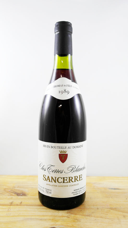 Vin Année 1989 Les Terres Blanches