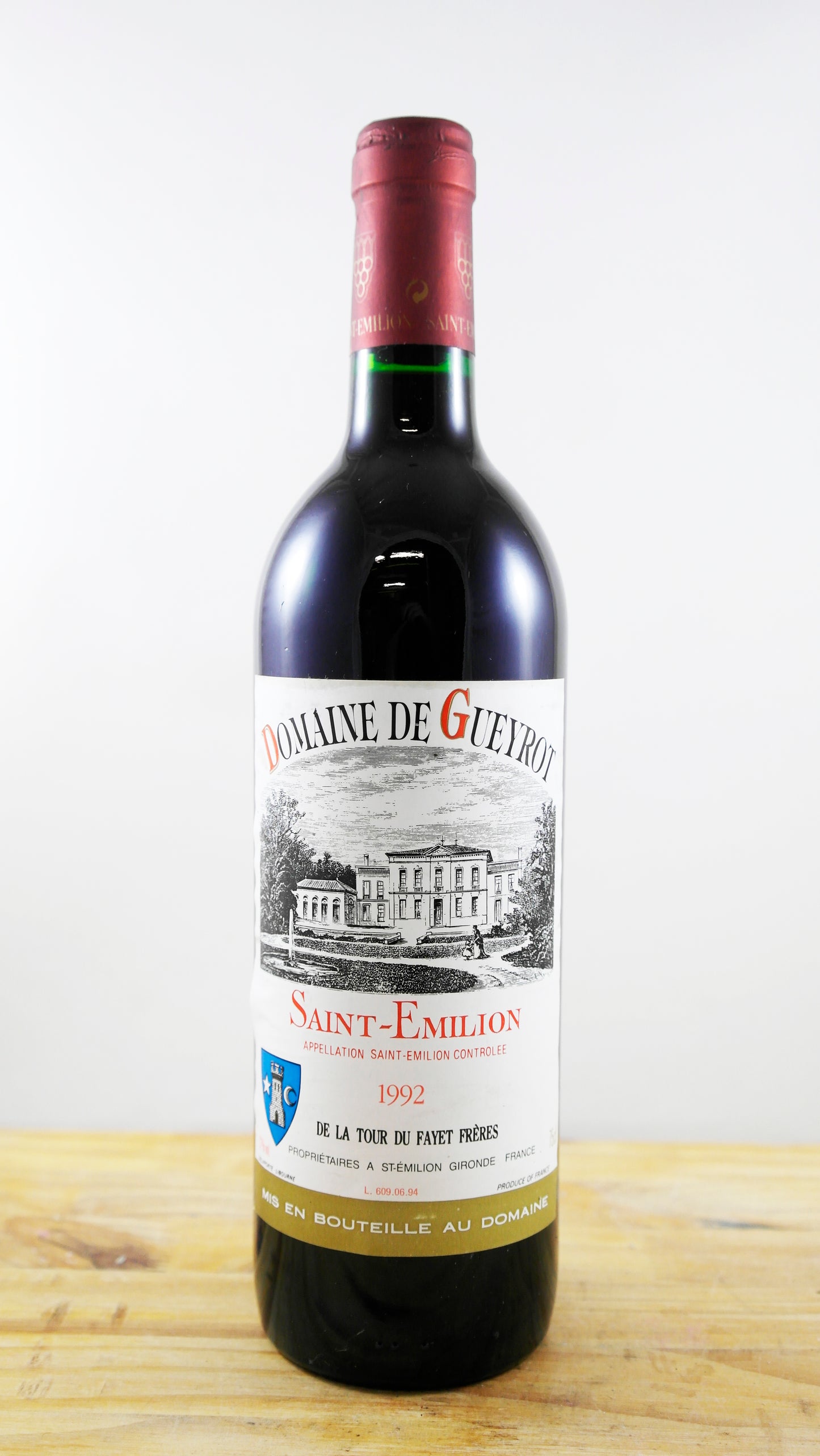 Vin Année 1992 Domaine de Gueyrot