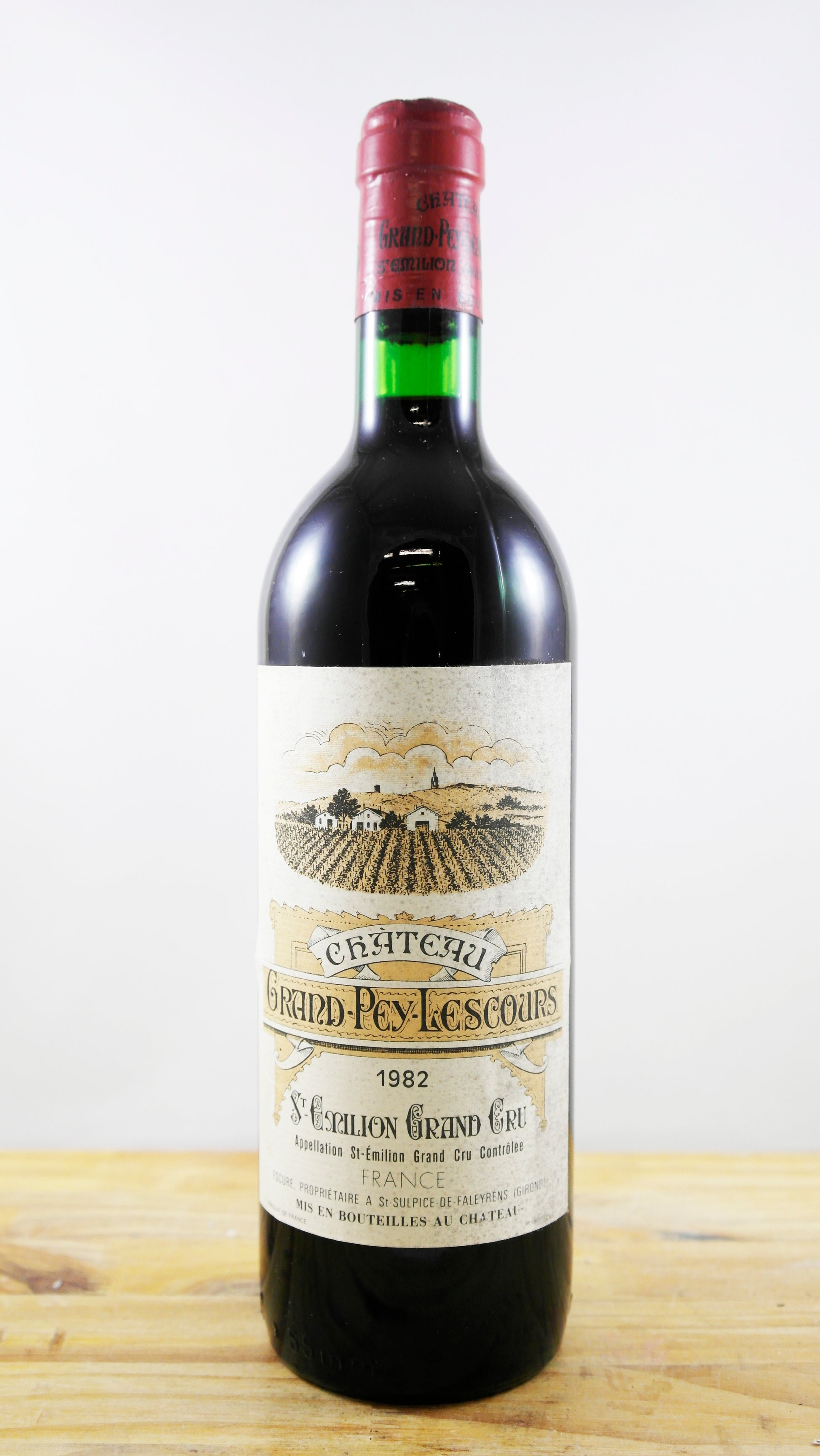 Vin Année 1982 Château Grand Pey Lescours